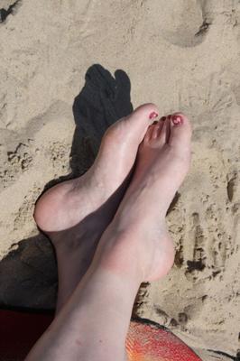 pieds de sable