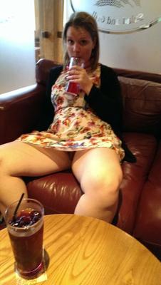 GOT ANY MORE OF THIS STURDY UPSKIRT UK MILF IN THE PUB??