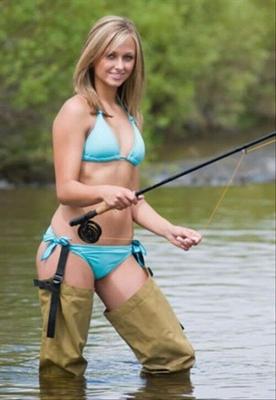 Catch of the Day: Sexy women fishing. Who do you like?