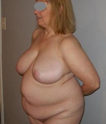 blonde fat mature