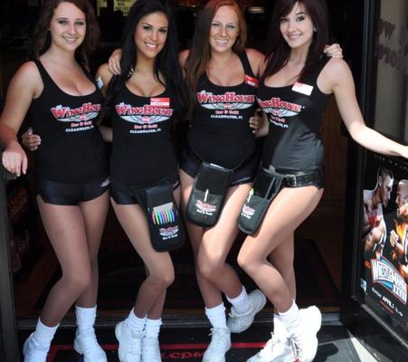 Hooters and WingHouse Sluts in Pantyhose # - Winghouse