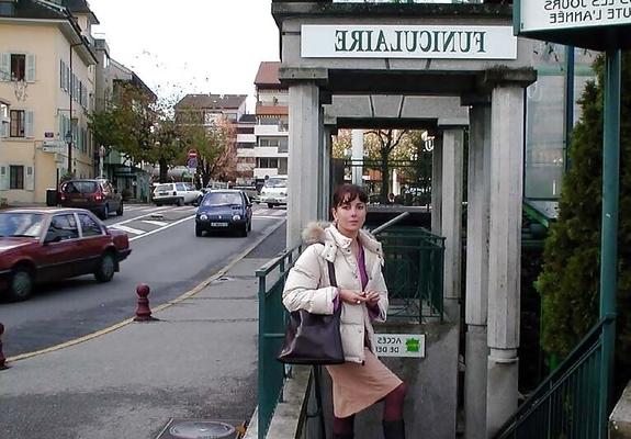 La francesa Nadine intermitente en Ginebra