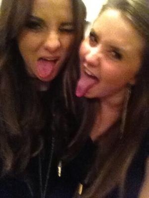 Hot girls long tongues