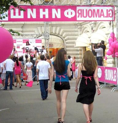 Glamour Stiletto Run - High Heel Race Moscow