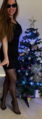 My sexy legs in black pantyhose