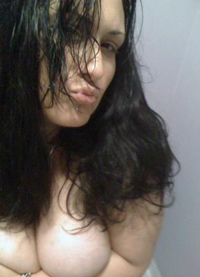 fresh out of the shower :)