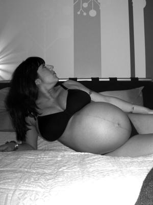 Sexy italiano Preggo MILF