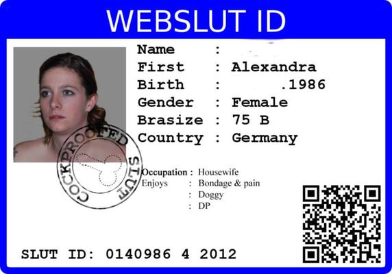 ALEXANDRA EXPOSED WEB WHORE