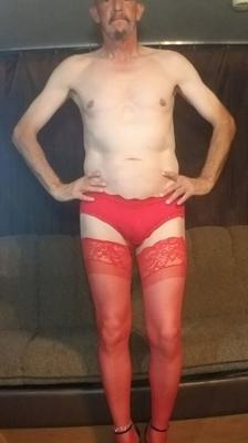 Andrew Brown Faggot in Red