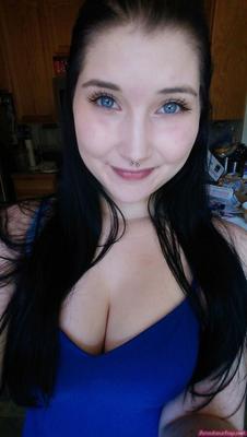 Sweet Teen Maja Sexy Blue Eyes & Pierced Boobs