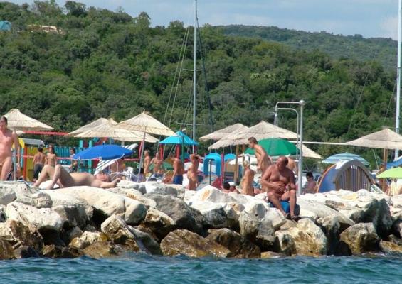 Nudist Beach Showers