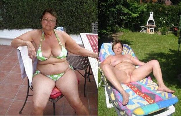 Mature moms in swimsuits