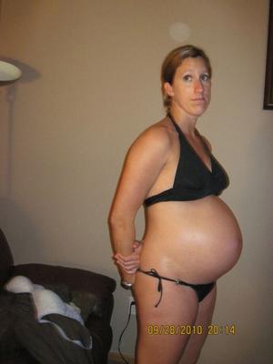 pregnant wife