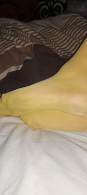 Myself in yellow pantyhose