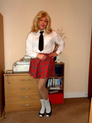 Nicola CD Naughty Schoolgirl