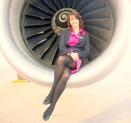 stewardess, flight attendents, pantyhose