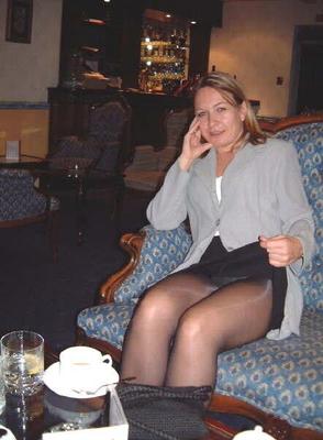 Mature Milf Mutter in Pantyhose Nylon Strumpfhose