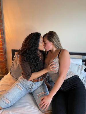 Lesbian has a nice set of tits