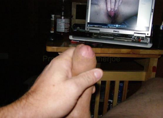 Gozando para uma webcam avó