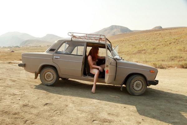 Redhead Russian Katia from Vladymir visited Crimea