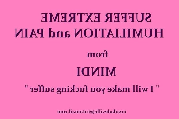 MINDI はあなたのタマを傷つけ、屈辱を与え、あなたを女のように扱います