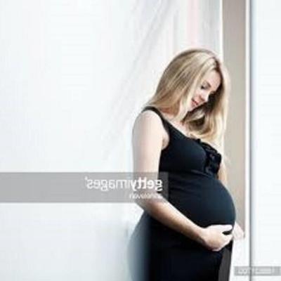 White Women in Black Dresses (Pregnant edition)