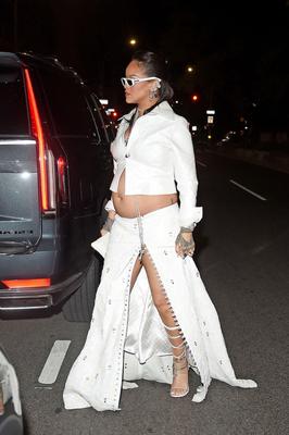 Rihanna - Cena posterior al evento Met Gala 2023