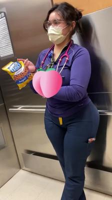 Candid Pawg Crazy Thicc Nurse