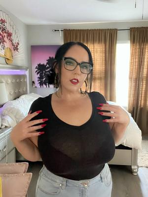 Adriana Gros Cul Seins Beauté Curvy Modèle Grande Taille Plans Mixtes