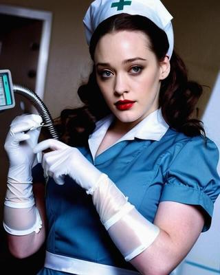 Kat Dennings as nurse AI