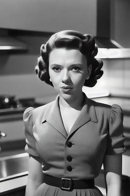 Scarlett Johansson na década de 1940