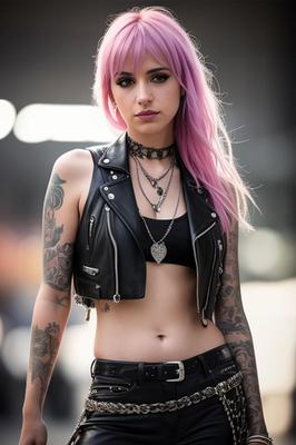 chica punk