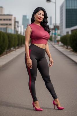 Mexikanische MILFs in (und außerhalb) Spandex