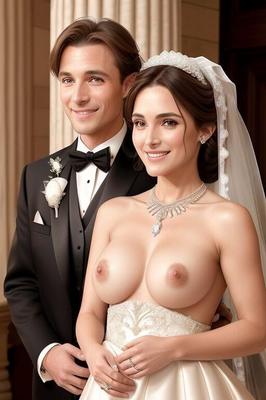 AI Brides with Bare Breasts 