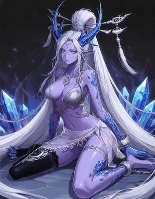 ice dragon girl