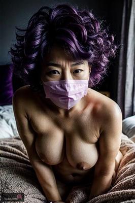 Purple-haired granny's secret fetish life revealed