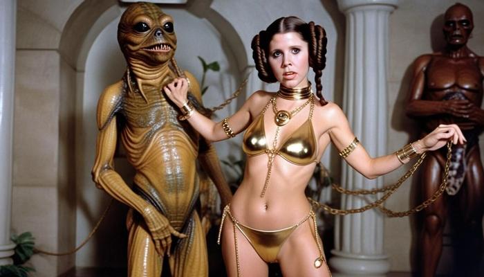 Slave Leia - The Plumper Menace