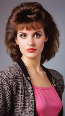 mujer de los 80