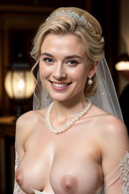 AI Brides with Bare Breasts 