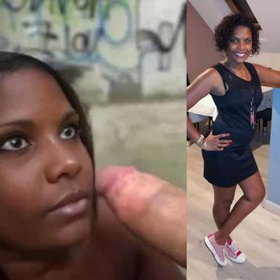 Your ebony idol AI before after on off clothed unclothed