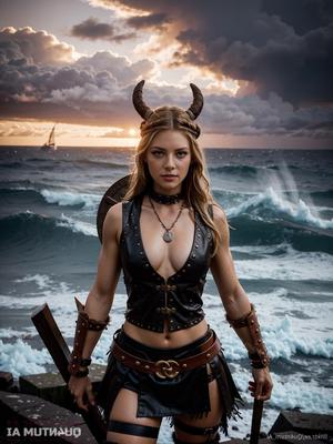 AI Kathery Winnick # Vikings Warrior TV Series Lagertha