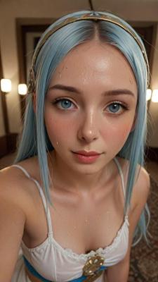 Azura (Fire Emblem Fates) Cosplay Girl.Selfie,Squirt,Cum,Masturb