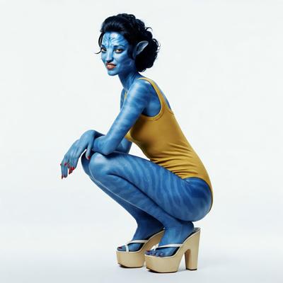 Na'vi Avatar Filles Pieds