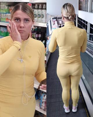 [Candid] Pawg Banana Booty avec VPL