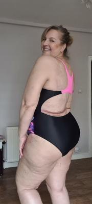 BBW One Piece Swimsuit Cellulite Assim