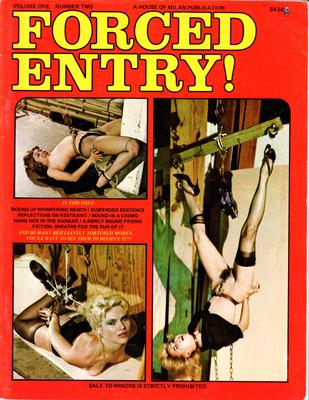 Vintage Bondage Magazine Entrada forzada