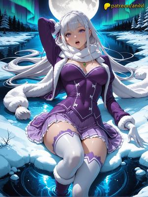 [Anilvl] Emilia re Zero [AI erzeugt]